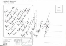 MODERN CARD Maurice Mauritius Hole With the Hinds