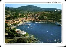 POSTAL MODERNA aislado de Elba