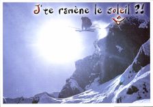 MODERN CARD I Bring back the Sun Ski for you