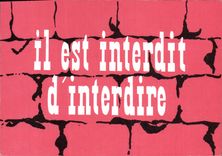 CPM Il Est interdit d'interdire