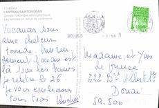 MODERN CARD the Estran Saintongeais Groupe folkioric ethnographic Foklore Femmes Caps