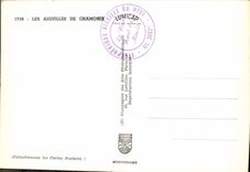 MODERN CARD the Needles De Chamonix