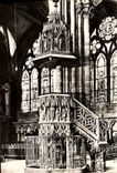MODERN CARD Interior Strasbourg of the Cathedral the pulpit