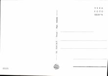 POSTAL MODERNA panorama plano LED Checrouit E campi di sci de Courmayeur