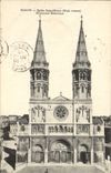 VINTAGE POSTCARD Mason Church Saint Pierre Historic building