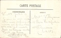 Red-redes de la POSTAL de la VENDIMIA en el Notre Dame Marne