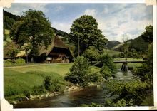 MODERN CARD Bauernhaus im Schwarzwald