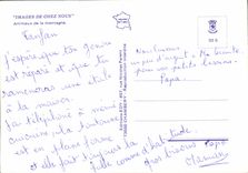 MODERN CARD Animal Of the Mountain Chamois Marmot Golden eagle Raptor Fox Bouqueton Squirrel