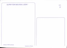 MODERN CARD Super tone new look Raptor Bird