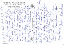 CPM Hotel du Passage D'Eau Laviot sur Semois Frahan