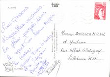 MODERN CARD Far from the Tracks Ski