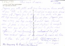 CPM L'Hiver Dans Nos Montagnes Au detour du Chemin