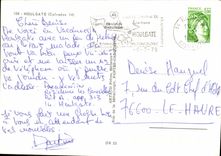 CPM Houlgate Les vaches noires La plage et le casino Vue generale