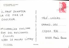 CPM Littry la Mine Vue Generale Aerienne