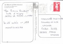 MODERN CARD Molay Littry the Crossroads of Molay Littry the museum of the mine