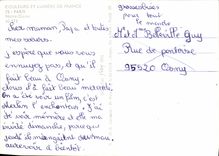 MODERN CARD Paris Notre Dame