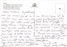 MODERN CARD Paris Notre Dame