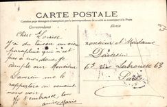 VINTAGE POSTCARD Paris Notre Dame Church