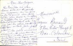 MODERN CARD Happy New Year Children Violin Dog Guitar