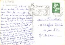 MODERN CARD Thatched cottage Norman Ass