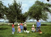 CPM Folklore Normand Enfants Folklore 