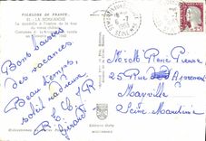 CPM Folklore De France La Normandie Le Quadrille A L'Ombre De La Tour du Vieux Chateau