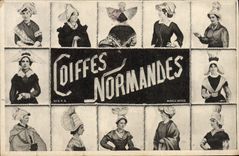 CPM Coiffes Normandes Folklore