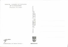 POSTAL MODERNA Normandía cubrió con paja normando de la cabaña