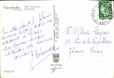 MODERN CARD Normandy Folklore