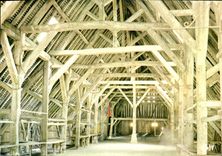 POSTAL MODERNA adivinar en el mar interior de los viejos mercados