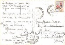 POSTAL MODERNA adivinar en el mar que la lugartenencia escapó en el puerto los mercados Guillermo el mesón de moda del país del conquistador