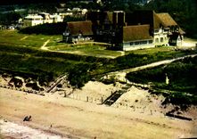 POSTAL MODERNA federación vista Cabourg del aire de la reciprocidad agrícola del campamento de verano de Eure