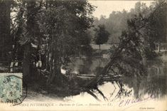 VINTAGE POSTCARD Surroundings of Caen Etavaux