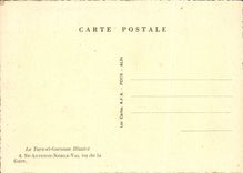 MODERN CARD Noble St Antonin Valley Seen of the station