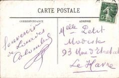 Cuadro total pesado de la POSTAL de la VENDIMIA de la basílica