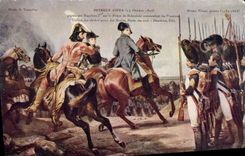 VINTAGE POSTCARD Napoleon 1st Battle of Iena Militaria October 14th, 1806