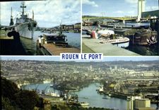 CPM Normandie Rouen Grand Port Bateaux