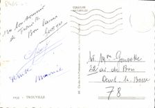 CPM Trouville Reine des Plages Plage Boulevard Fernand Moureaux Casino Piscine