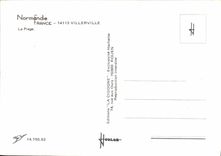 MODERN CARD Villerville the Beach Club of the gulls