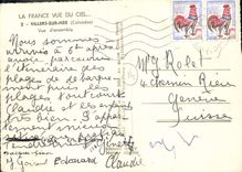 MODERN CARD Villers On Overall picture Sea