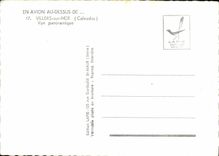 MODERN CARD Villers On Sea Panoramic View