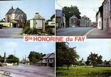 CPM Saint Honorine Du Fay