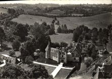 MODERN CARD Saint Germain De Livet the Castle