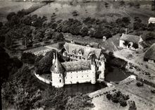 MODERN CARD Saint Germain De Livet the Castle