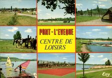 CPM Pont L'Eveque Le Centre de Loisirs Tennis Voile Equitation Planche a voile 