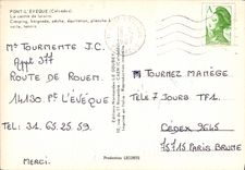 CPM Pont L'Eveque Le Centre de Loisirs Tennis Voile Equitation Planche a voile