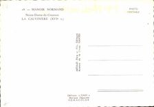 MODERN CARD Norman Manor Notre Dame de Courson Cauviniere