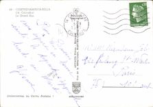 MODERN CARD Ouistreham Riva Bleated the Large Hopper Boat Fishes