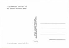 CPM La Normandie D'Autrefois Le vieux Normand et sa pipe Folklore