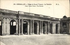 VINTAGE POSTCARD Versailles Palate Large Trianon the Peristyle